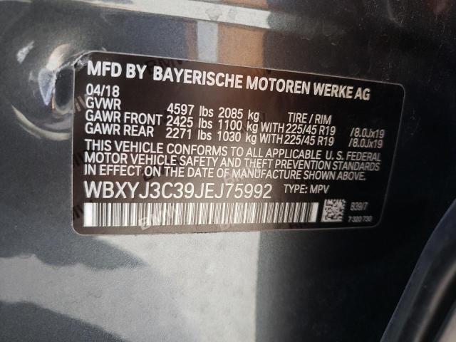 Photo 11 VIN: WBXYJ3C39JEJ75992 - BMW X2 