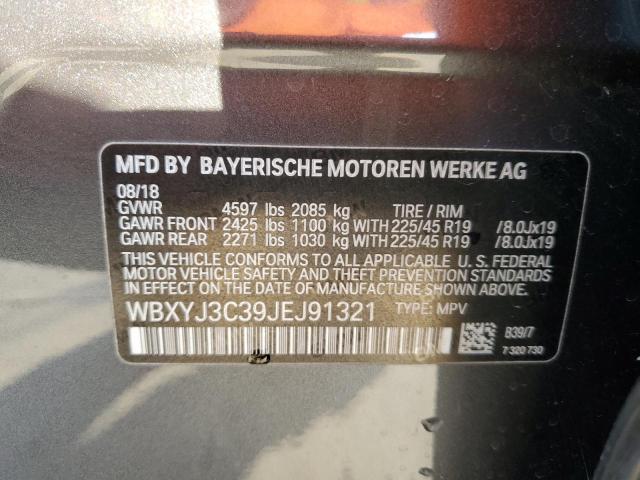 Photo 12 VIN: WBXYJ3C39JEJ91321 - BMW X2 SDRIVE2 