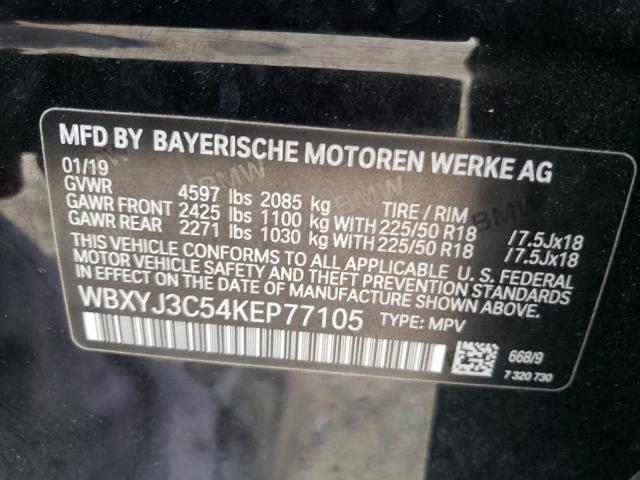 Photo 12 VIN: WBXYJ3C54KEP77105 - BMW X2 SDRIVE2 