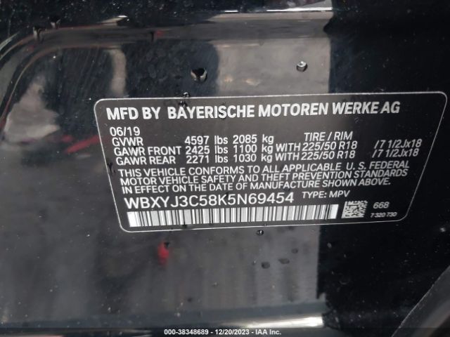 Photo 8 VIN: WBXYJ3C58K5N69454 - BMW X2 