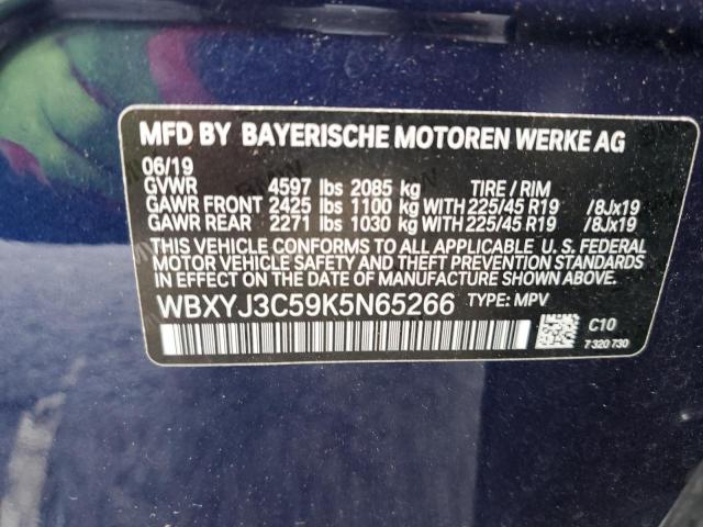 Photo 11 VIN: WBXYJ3C59K5N65266 - BMW X2 SDRIVE2 