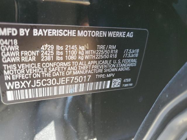 Photo 13 VIN: WBXYJ5C30JEF75017 - BMW X2 XDRIVE2 