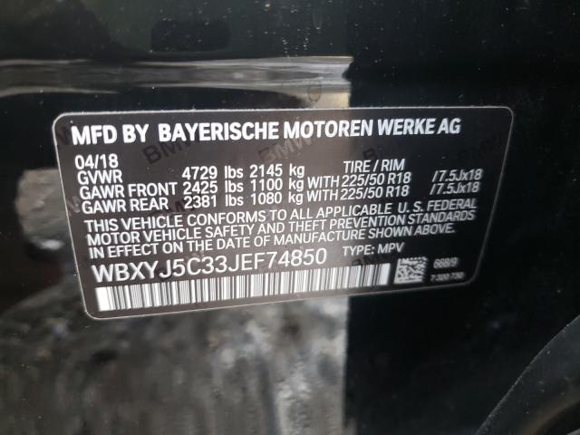 Photo 9 VIN: WBXYJ5C33JEF74850 - BMW X2 