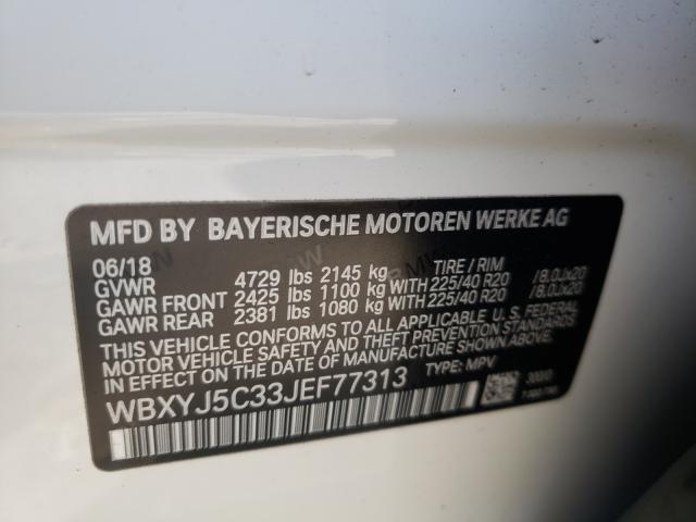 Photo 9 VIN: WBXYJ5C33JEF77313 - BMW X2 XDRIVE2 