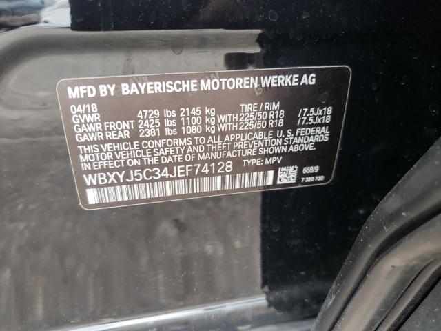 Photo 9 VIN: WBXYJ5C34JEF74128 - BMW X2 