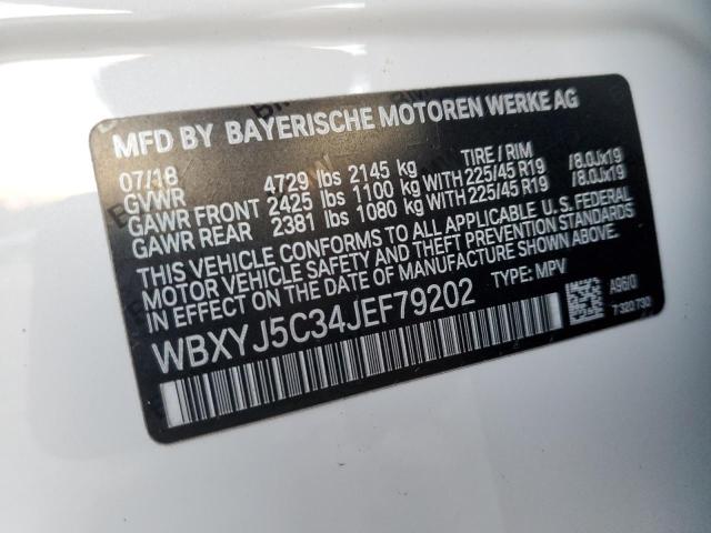 Photo 11 VIN: WBXYJ5C34JEF79202 - BMW X2 