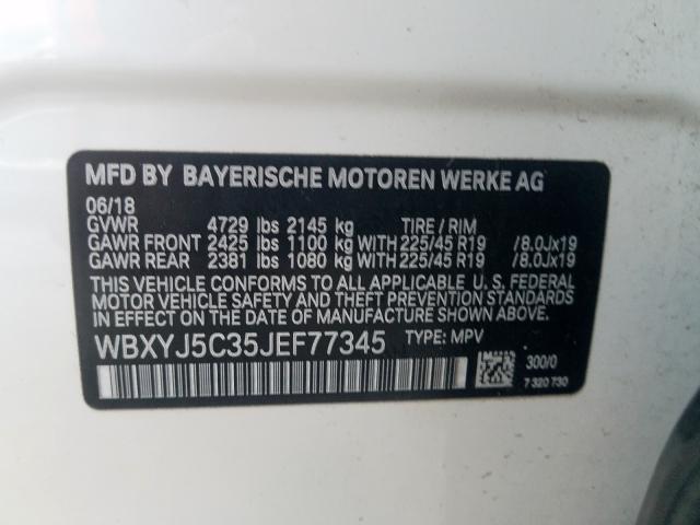 Photo 9 VIN: WBXYJ5C35JEF77345 - BMW X2 