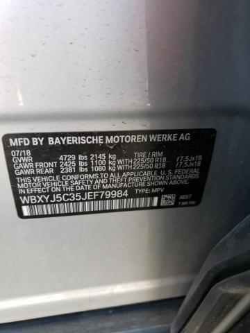 Photo 13 VIN: WBXYJ5C35JEF79984 - BMW X2 XDRIVE2 