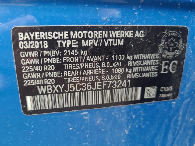 Photo 9 VIN: WBXYJ5C36JEF73241 - BMW X2 