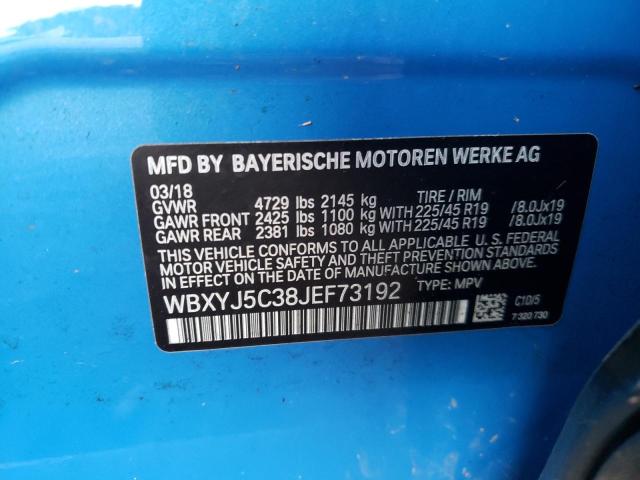 Photo 12 VIN: WBXYJ5C38JEF73192 - BMW X2 