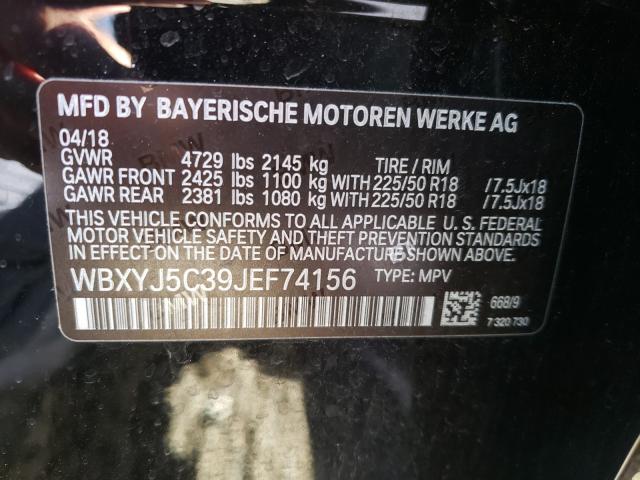 Photo 9 VIN: WBXYJ5C39JEF74156 - BMW X2 