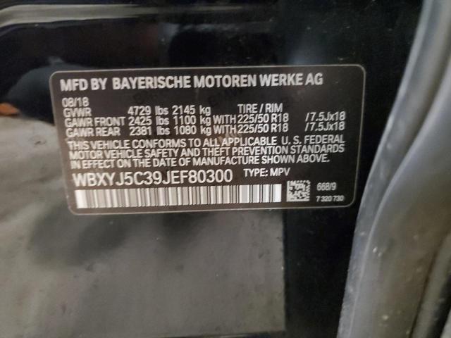 Photo 12 VIN: WBXYJ5C39JEF80300 - BMW X2 XDRIVE2 