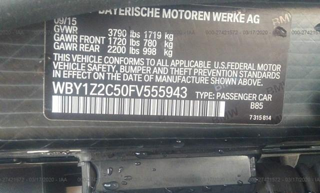 Photo 8 VIN: WBY1Z2C50FV555943 - BMW I3 