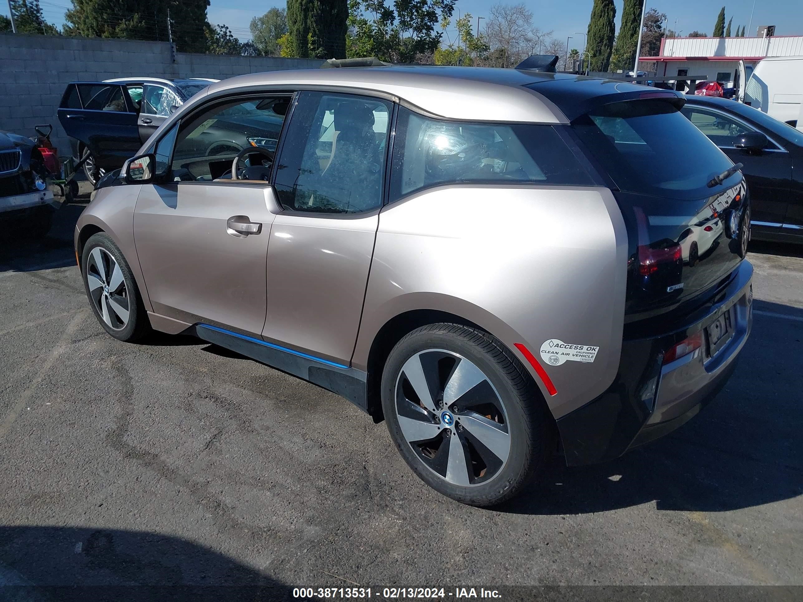 Photo 2 VIN: WBY1Z2C51EVX51954 - BMW I3 