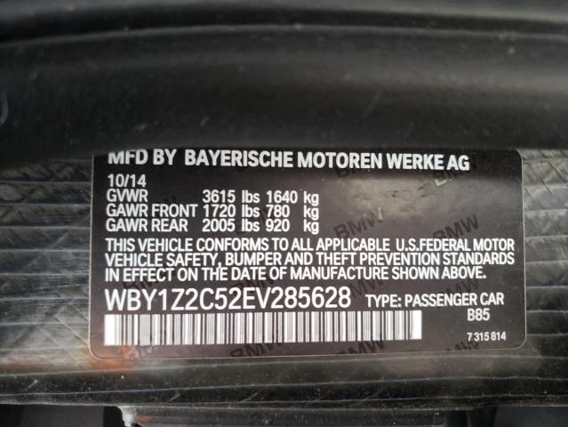 Photo 9 VIN: WBY1Z2C52EV285628 - BMW I3 BEV 