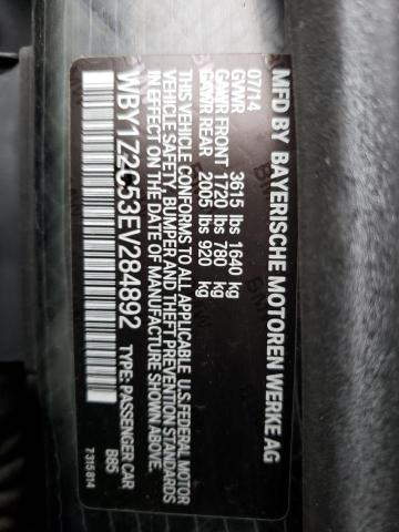 Photo 11 VIN: WBY1Z2C53EV284892 - BMW I3 BEV 