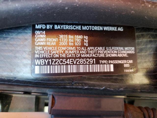 Photo 11 VIN: WBY1Z2C54EV285291 - BMW I3 BEV 