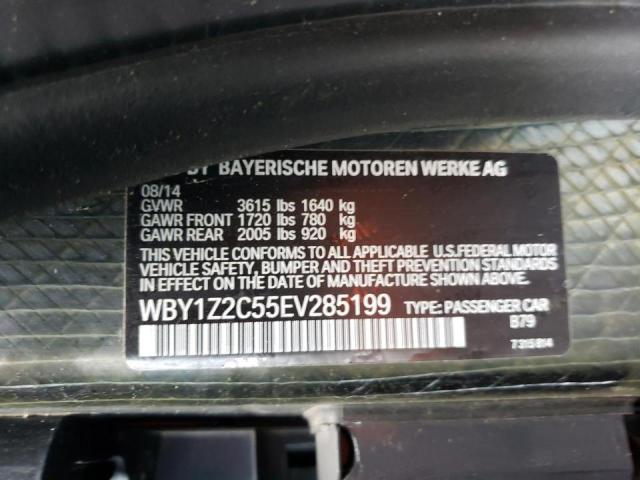 Photo 11 VIN: WBY1Z2C55EV285199 - BMW I SERIES 