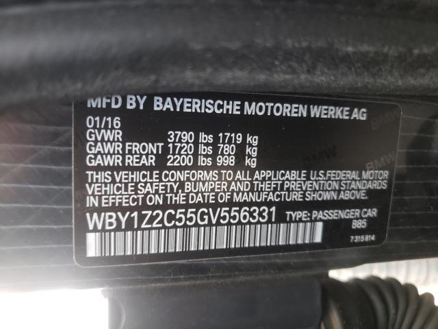 Photo 9 VIN: WBY1Z2C55GV556331 - BMW I3 