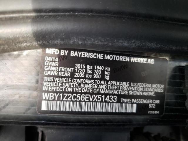 Photo 9 VIN: WBY1Z2C56EVX51433 - BMW I3 