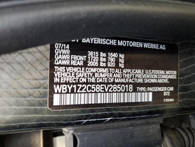 Photo 11 VIN: WBY1Z2C58EV285018 - BMW I3 