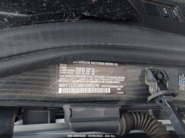 Photo 8 VIN: WBY1Z2C58EV285276 - BMW I3 