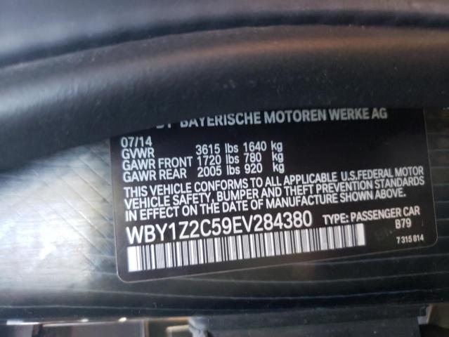 Photo 9 VIN: WBY1Z2C59EV284380 - BMW I3 BEV 