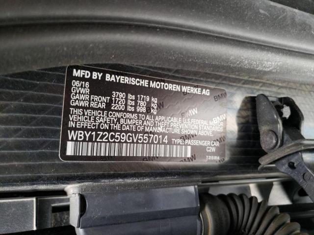 Photo 9 VIN: WBY1Z2C59GV557014 - BMW I3 