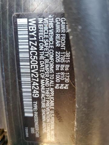 Photo 11 VIN: WBY1Z4C50EV274249 - BMW I3 REX 