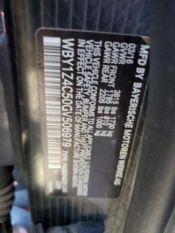 Photo 11 VIN: WBY1Z4C50GV506979 - BMW I3 REX 