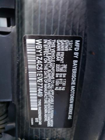 Photo 11 VIN: WBY1Z4C51EV277449 - BMW I3 REX 