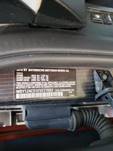 Photo 9 VIN: WBY1Z4C51EV277693 - BMW I3 REX 