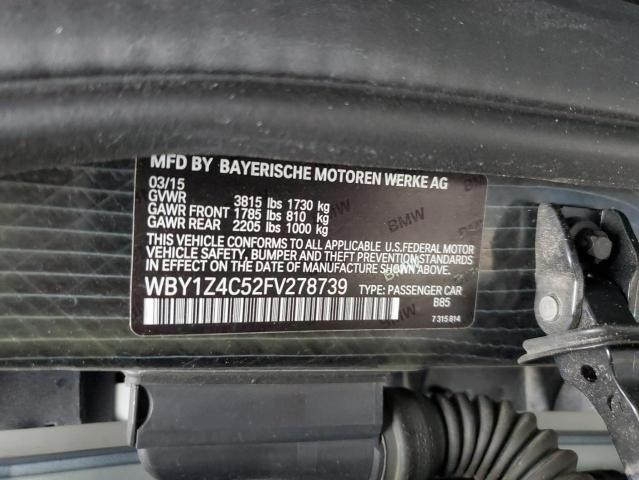 Photo 13 VIN: WBY1Z4C52FV278739 - BMW I3 REX 