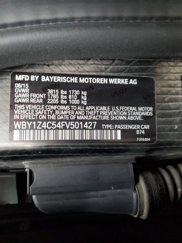 Photo 12 VIN: WBY1Z4C54FV501427 - BMW I3 REX 