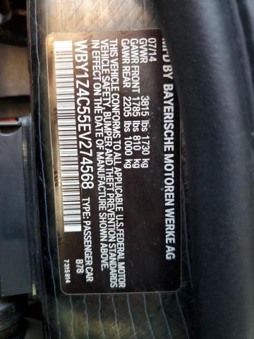 Photo 9 VIN: WBY1Z4C55EV274568 - BMW I3 