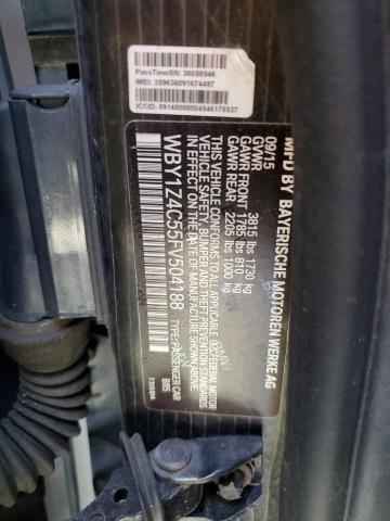 Photo 11 VIN: WBY1Z4C55FV504188 - BMW I SERIES 