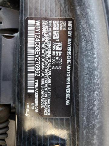 Photo 12 VIN: WBY1Z4C58EV276962 - BMW I3 REX 