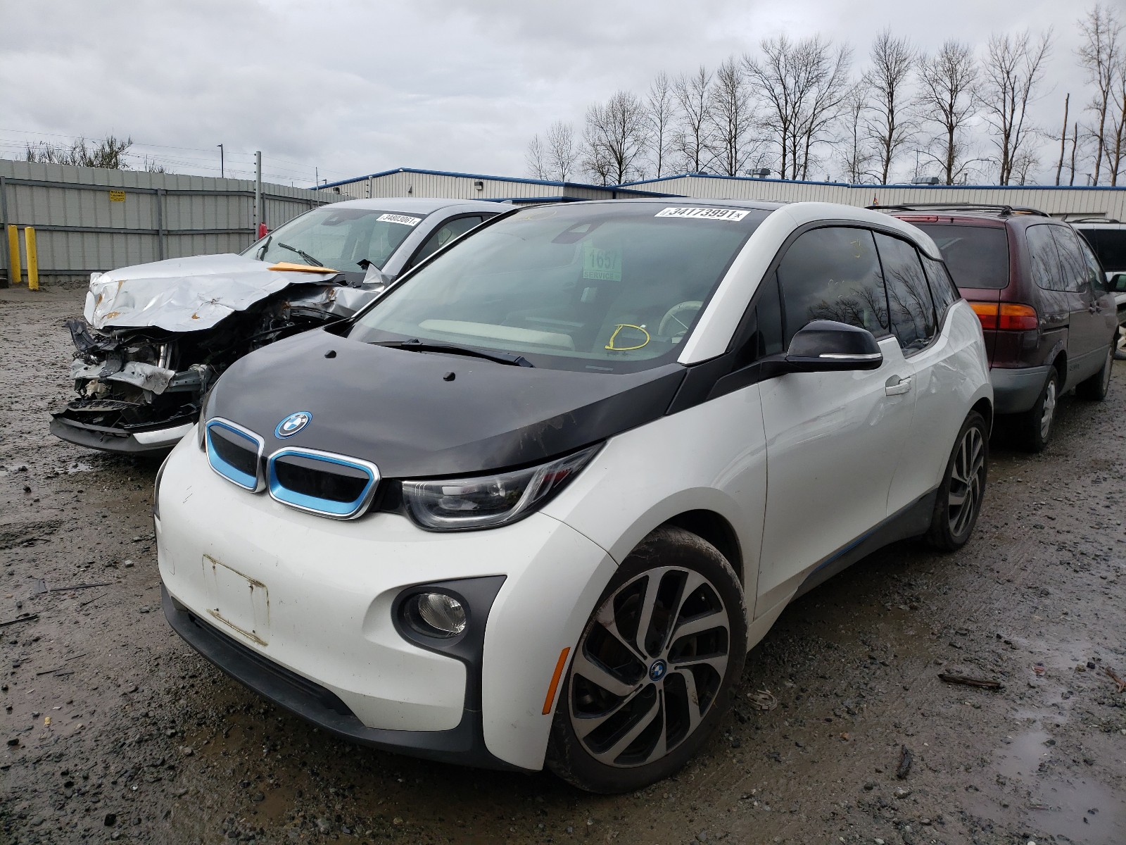 Photo 1 VIN: WBY1Z4C58FV504993 - BMW I3 REX 