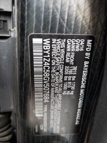 Photo 11 VIN: WBY1Z4C58GV507684 - BMW I3 REX 