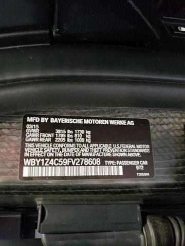 Photo 12 VIN: WBY1Z4C59FV278608 - BMW I SERIES 