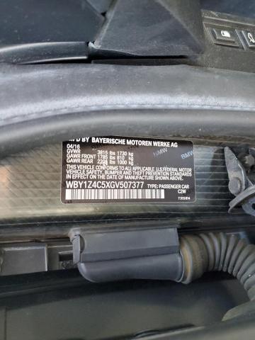 Photo 11 VIN: WBY1Z4C5XGV507377 - BMW I3 