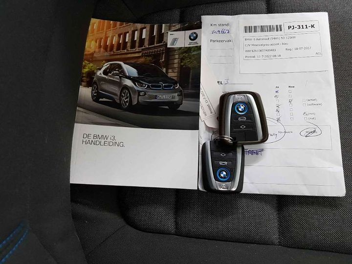 Photo 17 VIN: WBY1Z610607A09483 - BMW I3 