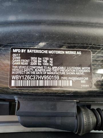 Photo 11 VIN: WBY1Z6C37HV950159 - BMW I3 