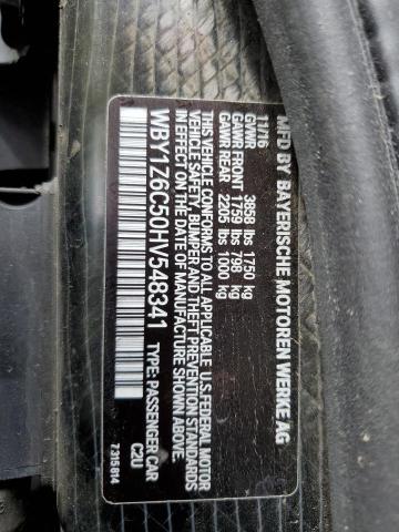 Photo 11 VIN: WBY1Z6C50HV548341 - BMW I3 BEV 