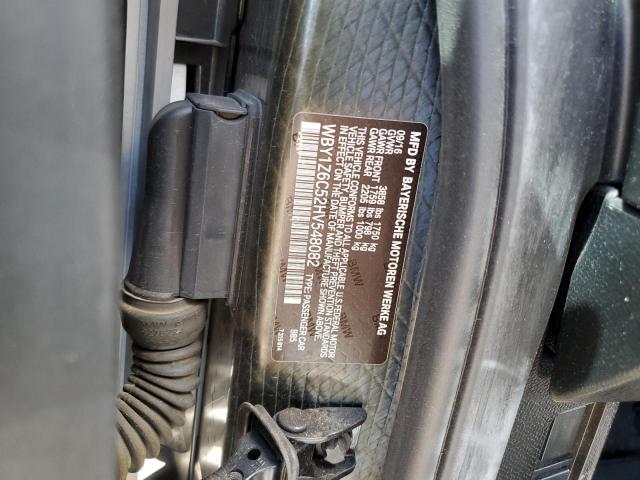 Photo 11 VIN: WBY1Z6C52HV548082 - BMW I3 BEV 