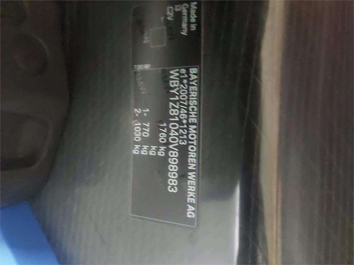 Photo 7 VIN: WBY1Z81040V898983 - BMW I3 