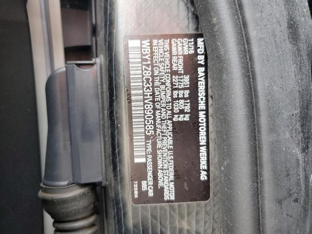 Photo 12 VIN: WBY1Z8C33HV890585 - BMW I3 REX 