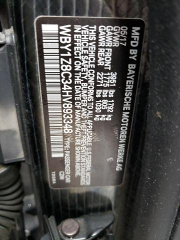 Photo 11 VIN: WBY1Z8C34HV893348 - BMW I3 REX 