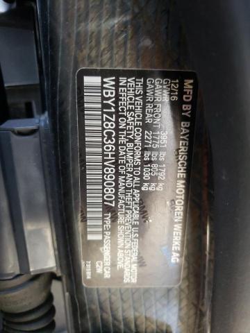 Photo 13 VIN: WBY1Z8C36HV890807 - BMW I3 REX 