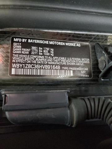 Photo 11 VIN: WBY1Z8C36HV891648 - BMW I3 REX 